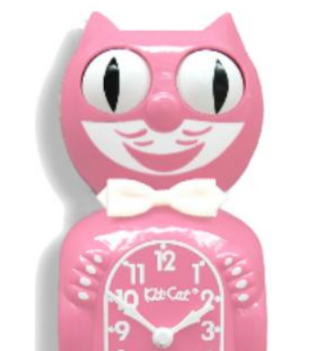 サーモンピンク色キットカットクロックPink KitCat Klock Amazon.co.jp: Kit Cat Klock キット キャット クロック BC53 ピンク